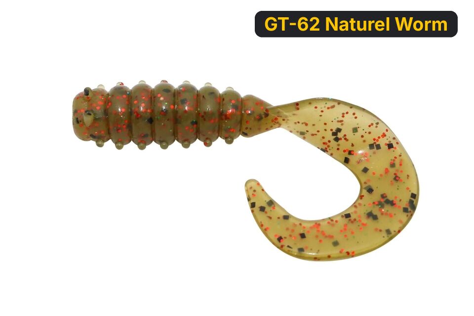 Hanfish Gurt 6 Cm Silikon Yem GT-62 Naturel Worm