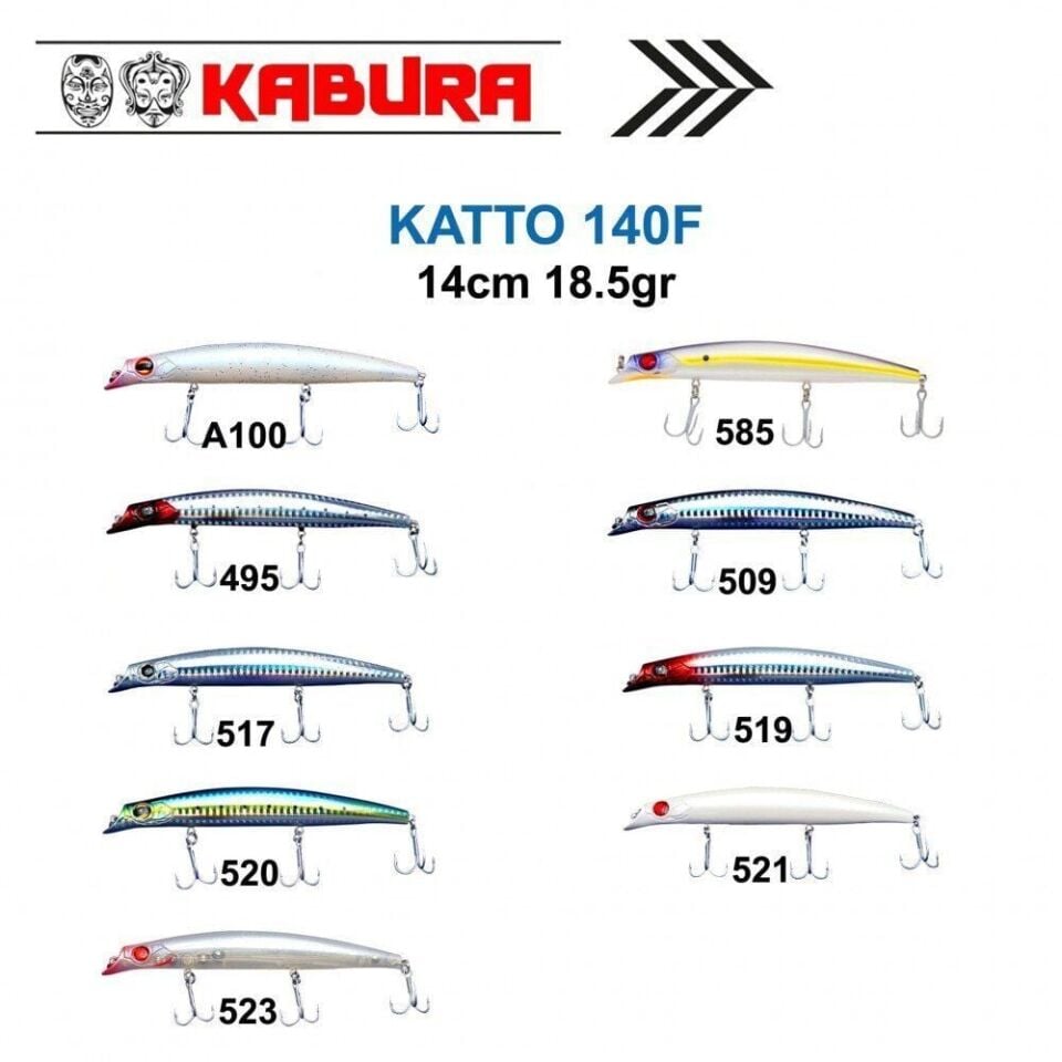 Kabura Katto 140F Sahte Balık