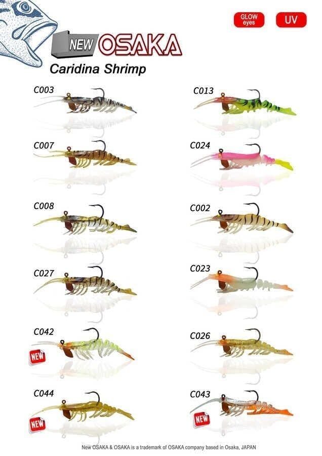 NaniwaOsakaShi Caridina Shrimp TPE Yumuşak Karides 5CM 3,5GR