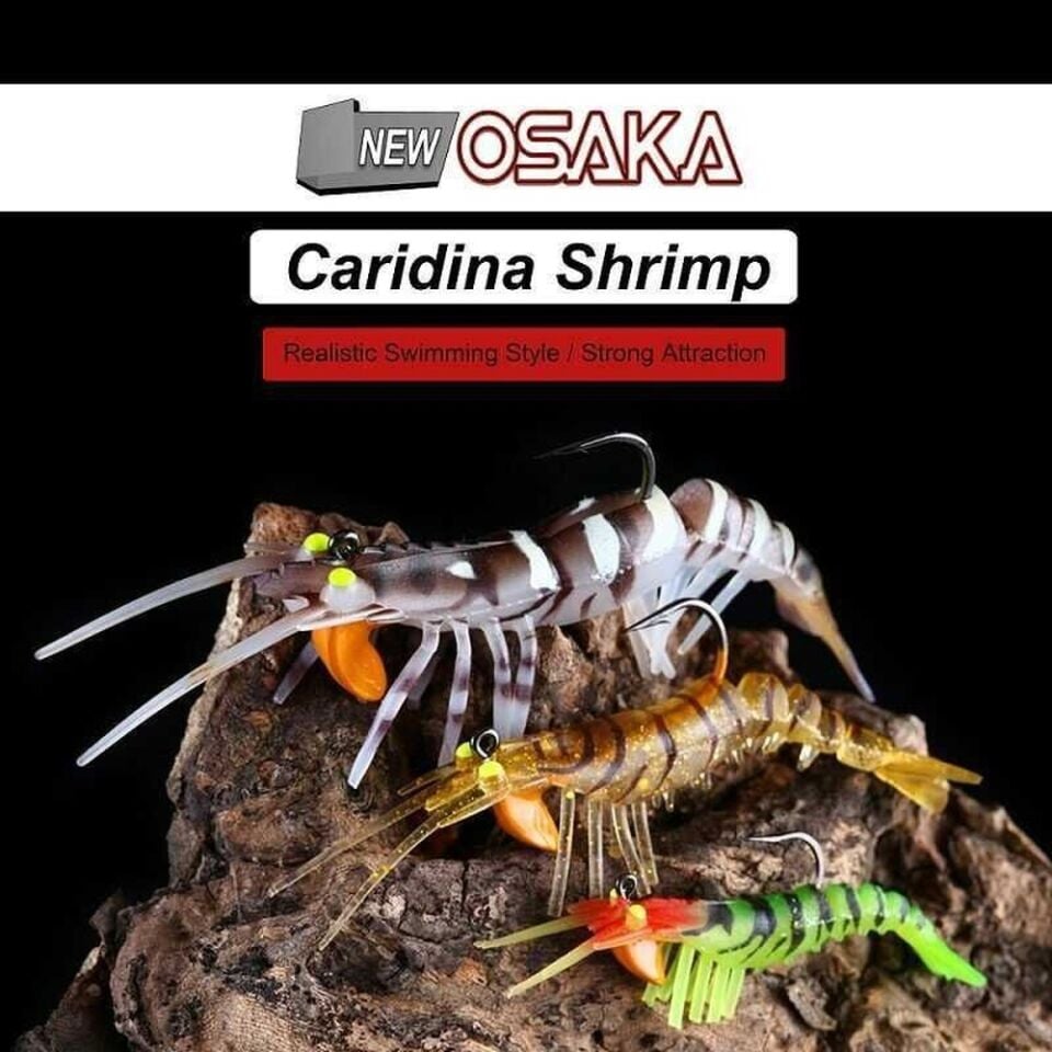 NaniwaOsakaShi Caridina Shrimp TPE Yumuşak Karides 5CM 3,5GR