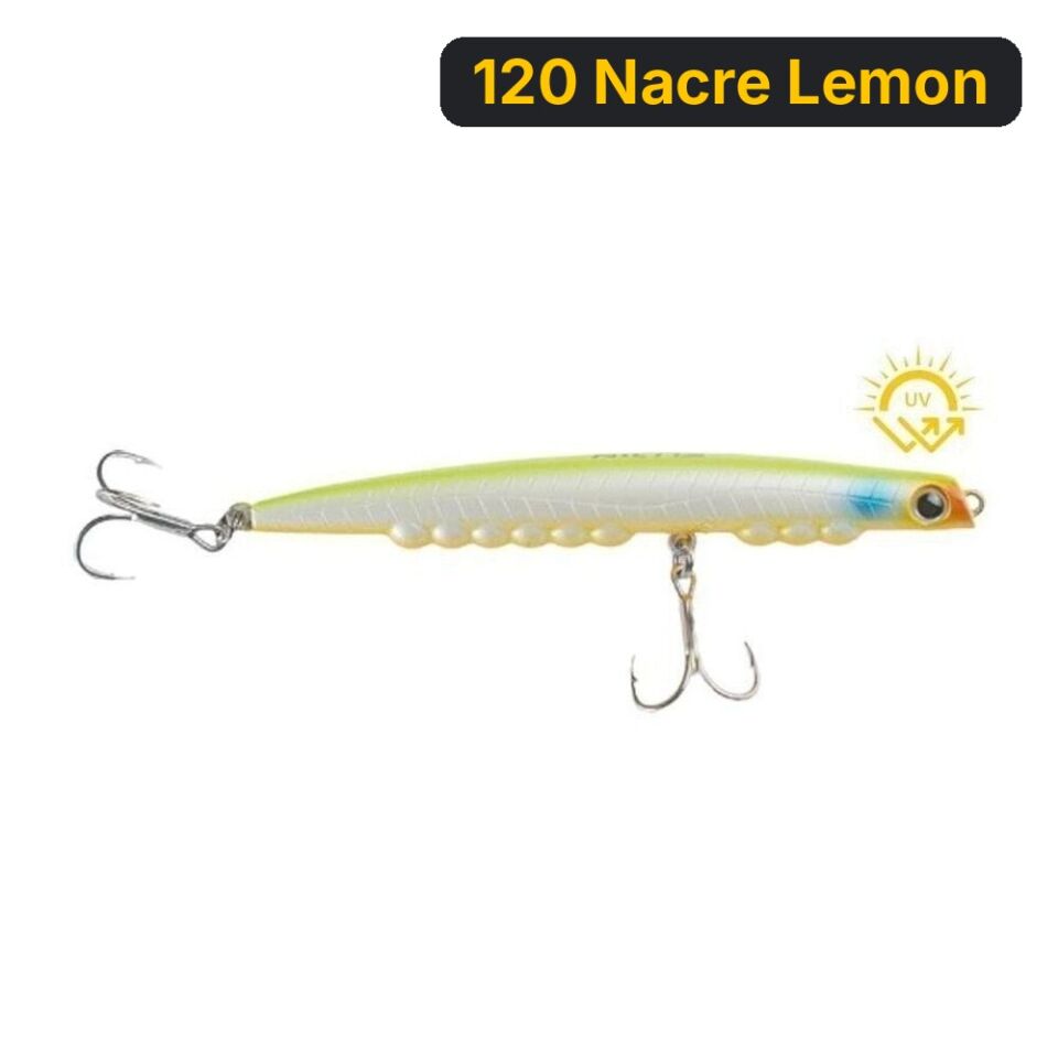 Fujin Haralomba 95S 8gr Maket Balık 120 Nacre Lemon