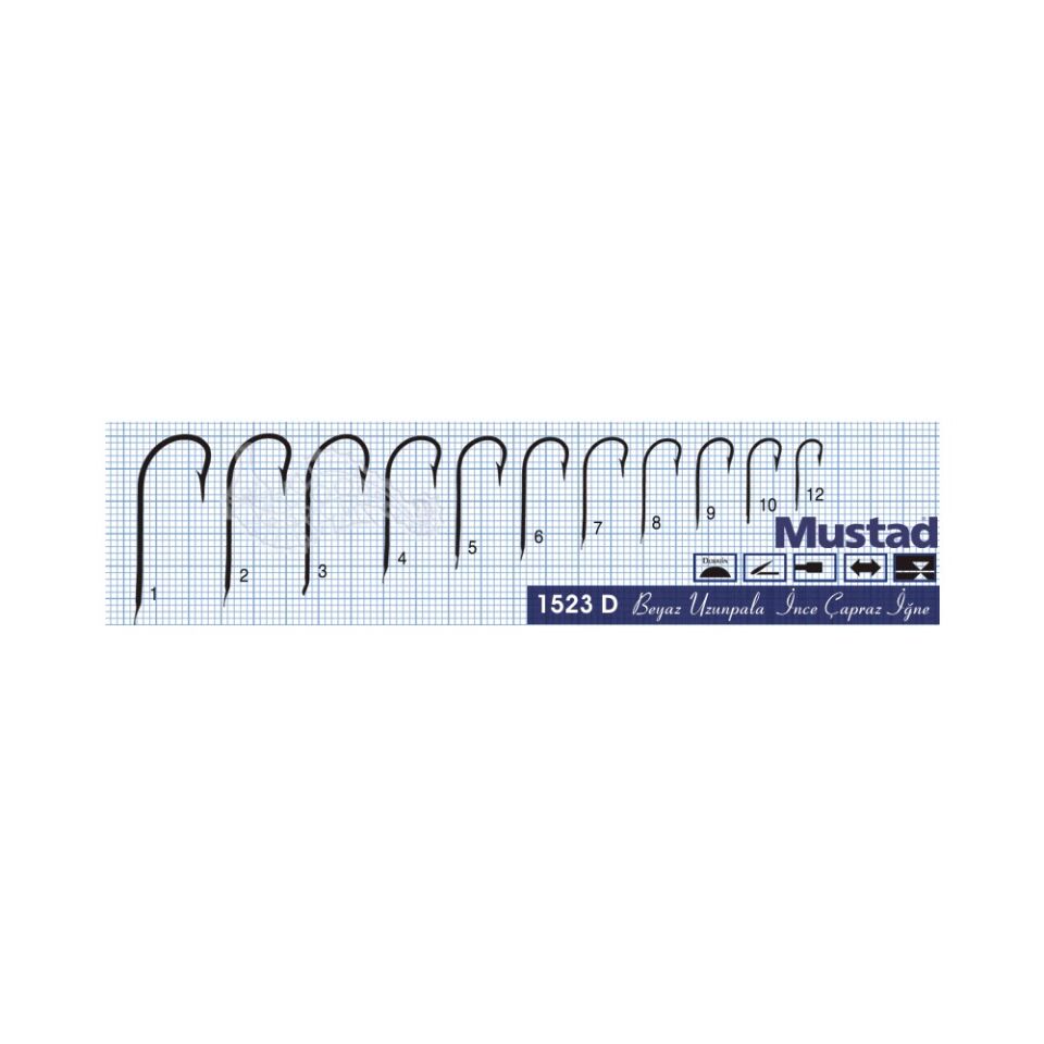 Mustad Olta İğnesi 1523D 100lü