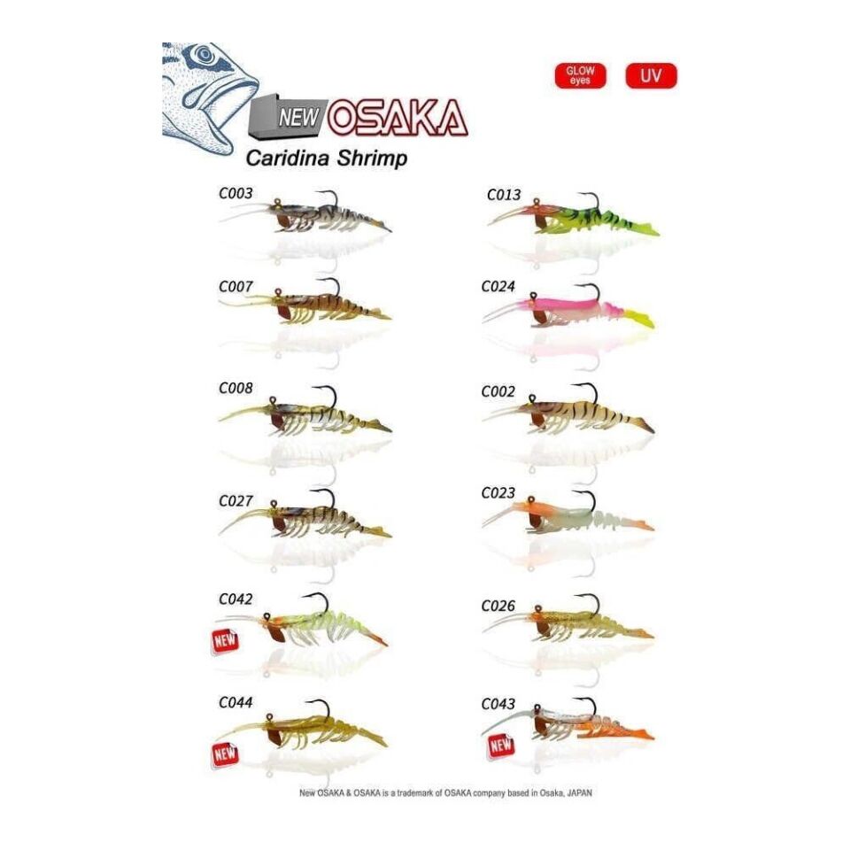 NaniwaOsakaShi Caridina Shrimp TPE Yumuşak Karides 5CM 3,5GR C026