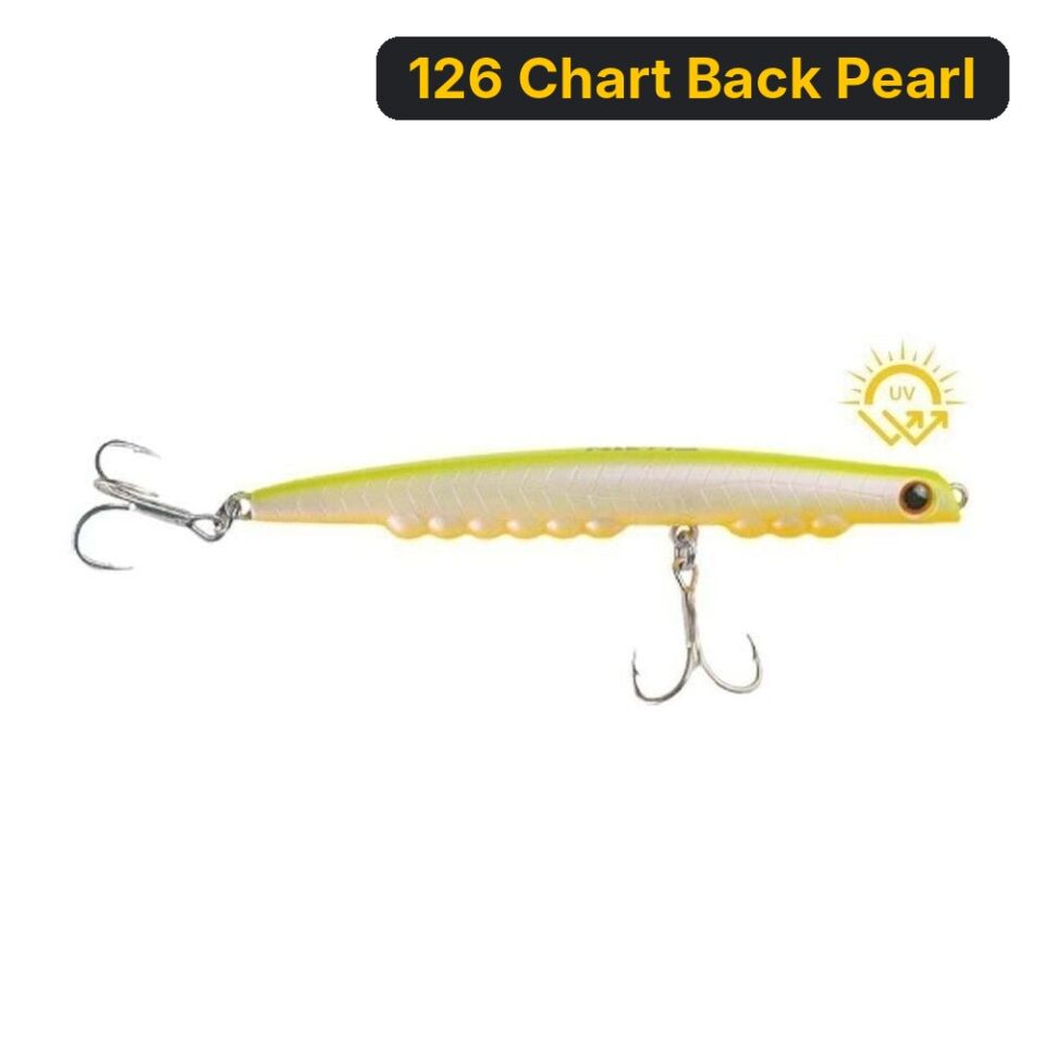Fujin Haralomba 95S 8gr Maket Balık 126 Chart Back Pearl