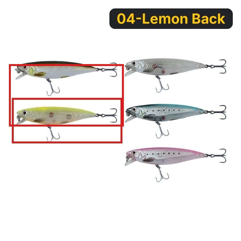 Savage gear 3D Twitch Minnow 6,6cm 5g Suni Yem 04-Lemon Back
