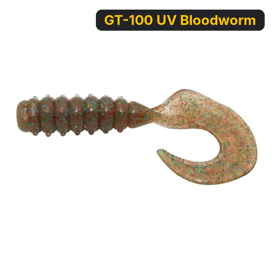 Hanfish Gurt 6 Cm Silikon Yem GT-100 UV Bloodworm