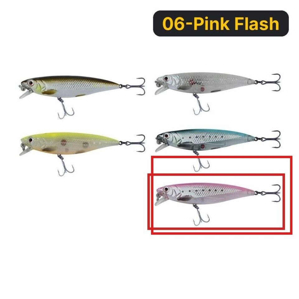 Savage gear 3D Twitch Minnow 6,6cm 5g Suni Yem 06-Pink Flash