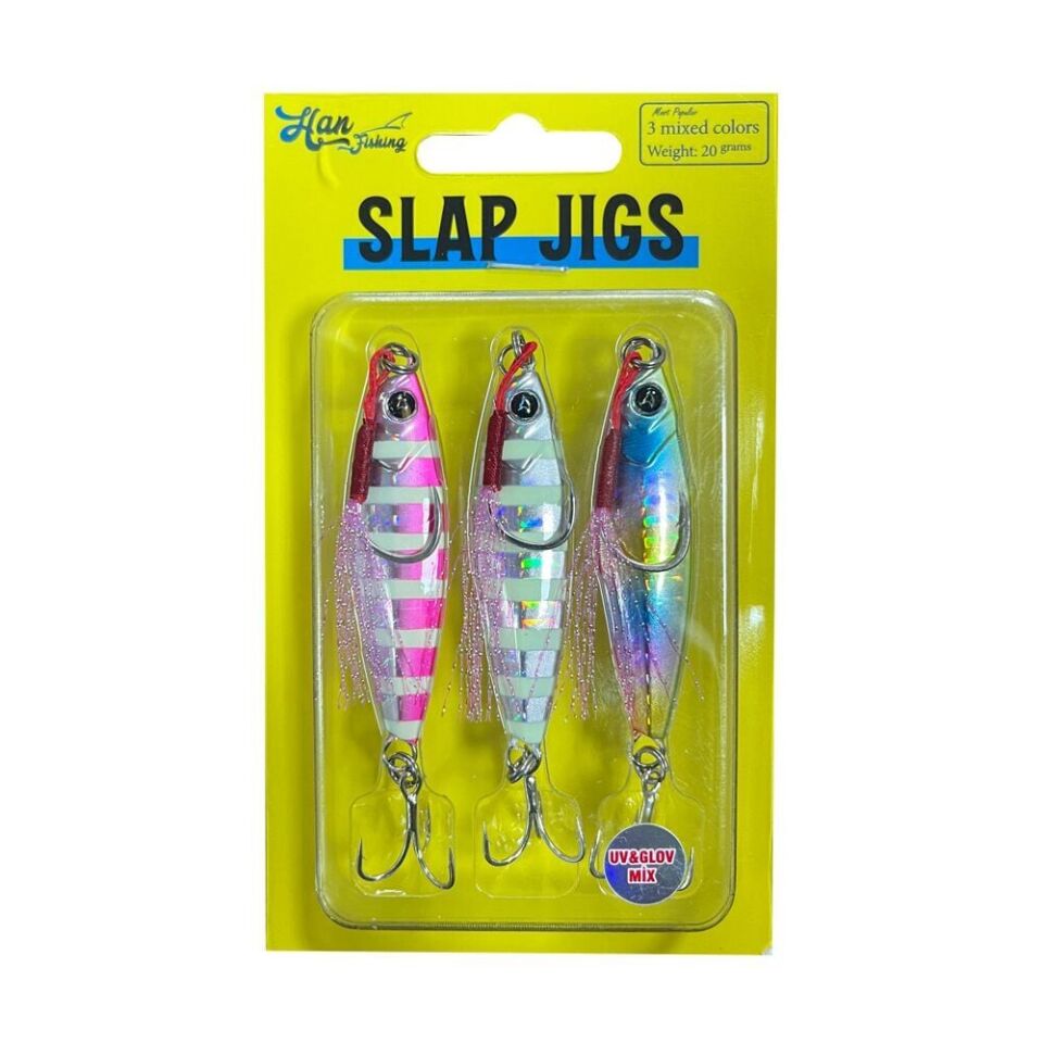 Hanfish Uv&Glow Mix Slap Jigs