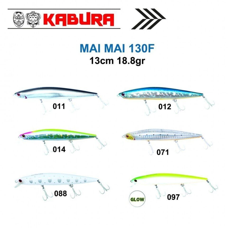 Kabura Mai Mai Exclusive 130F Sahte Balık