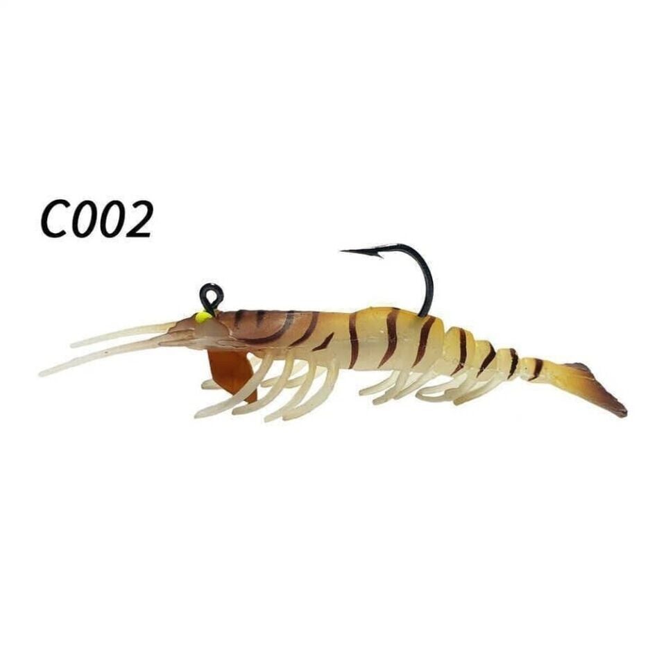 NaniwaOsakaShi Caridina Shrimp TPE Yumuşak Karides 7.62 cm 6.5 gr