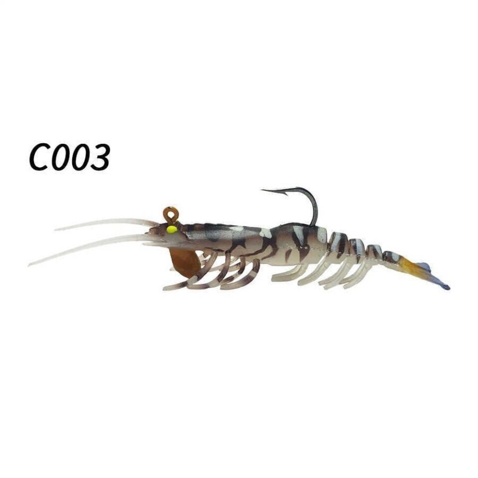 NaniwaOsakaShi Caridina Shrimp TPE Yumuşak Karides 7.62 cm 6.5 gr
