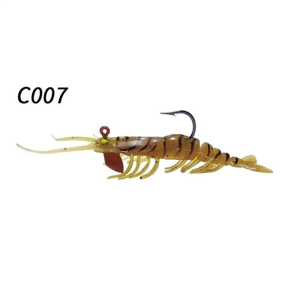 NaniwaOsakaShi Caridina Shrimp TPE Yumuşak Karides 7.62 cm 6.5 gr