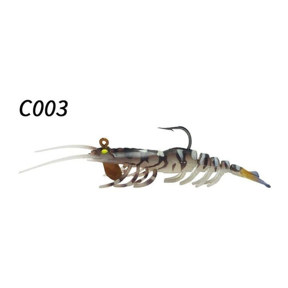 NaniwaOsakaShi Caridina Shrimp TPE Yumuşak Karides 7.62 cm 6.5 gr C002