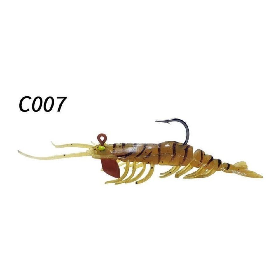 NaniwaOsakaShi Caridina Shrimp TPE Yumuşak Karides 7.62 cm 6.5 gr C002