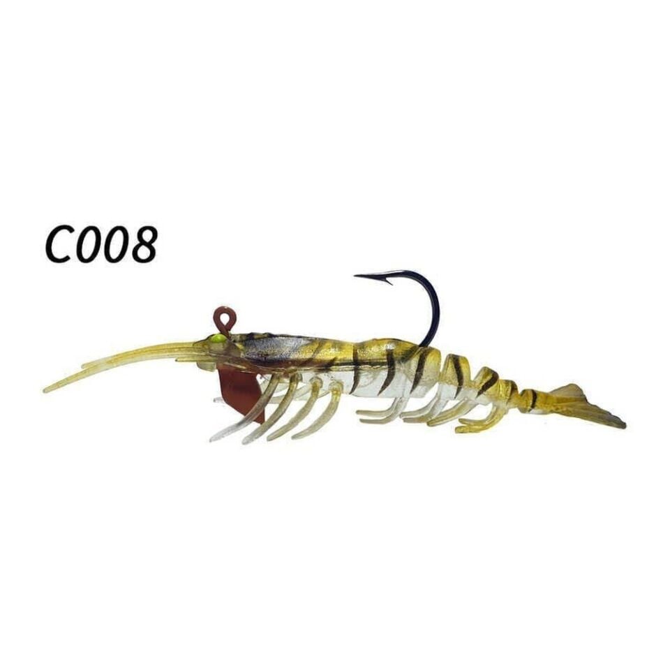 NaniwaOsakaShi Caridina Shrimp TPE Yumuşak Karides 7.62 cm 6.5 gr C002