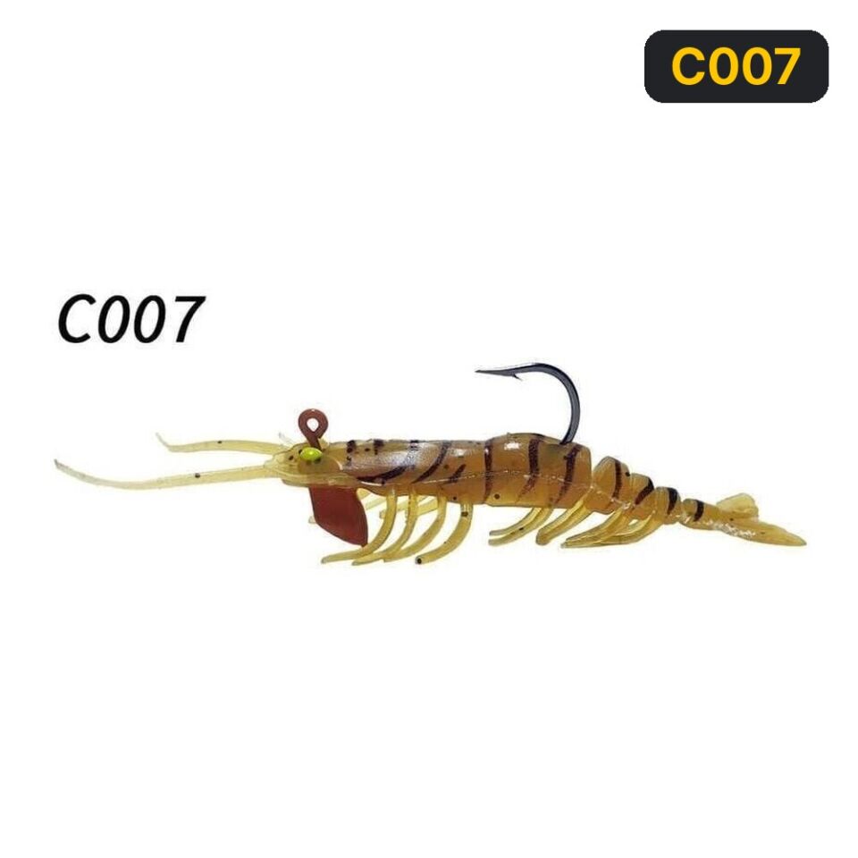 NaniwaOsakaShi Caridina Shrimp TPE Yumuşak Karides 7.62 cm 6.5 gr C007
