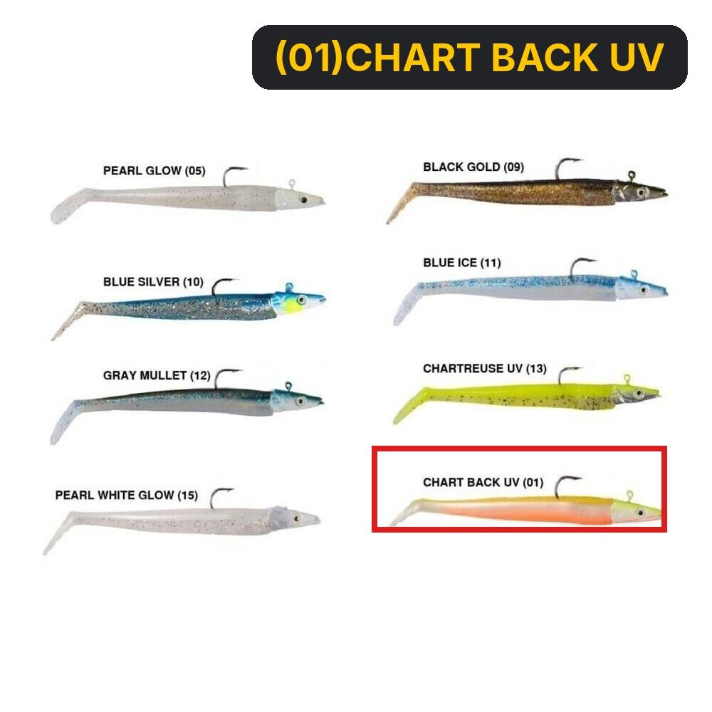 Ryuji Snake Shad 12cm 16gr (01)CHART BACK UV