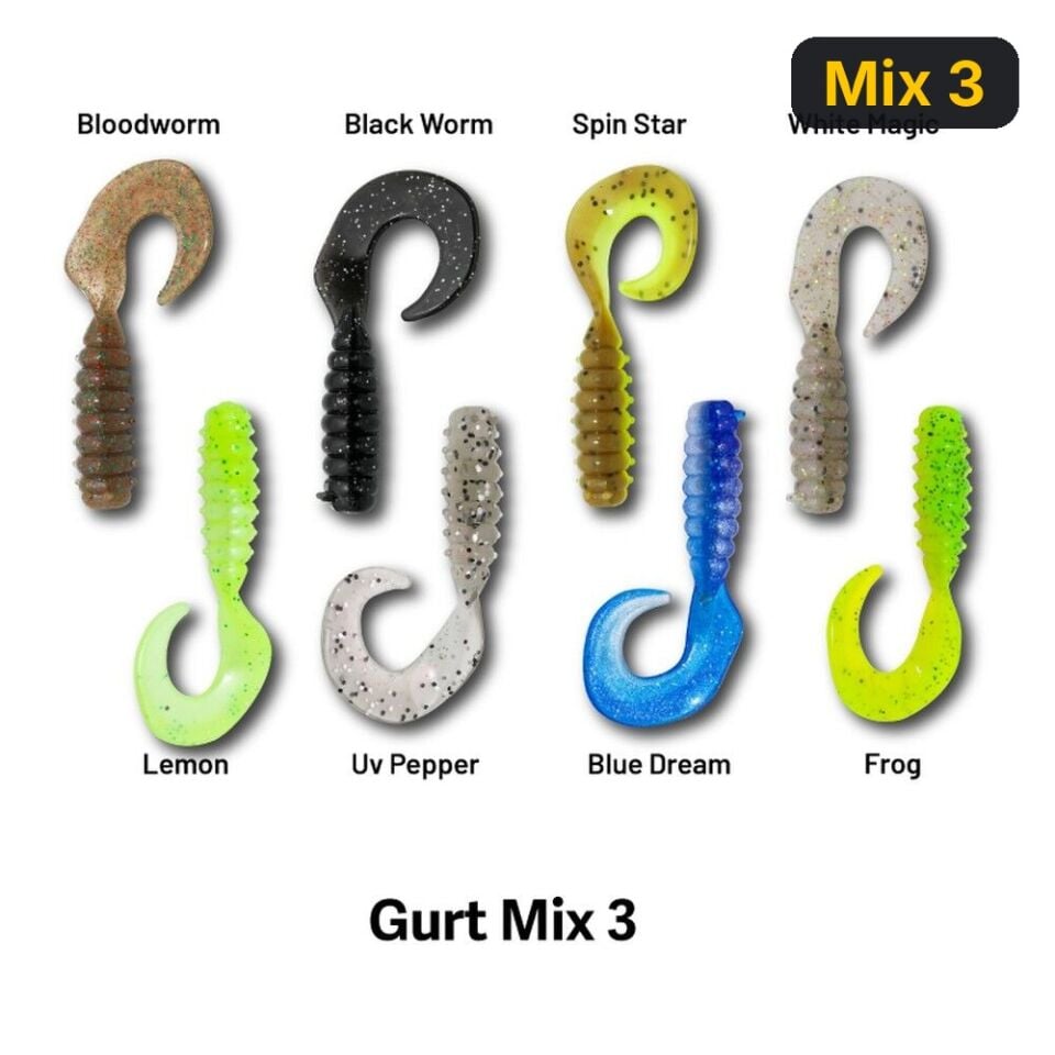 Hanfish Gurt 6 Cm Silikon Yem Mix 3