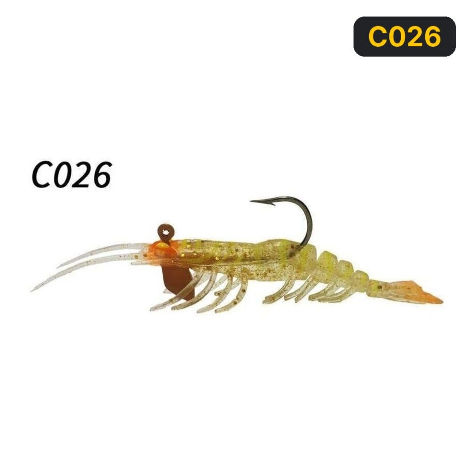NaniwaOsakaShi Caridina Shrimp TPE Yumuşak Karides 7.62 cm 6.5 gr C026