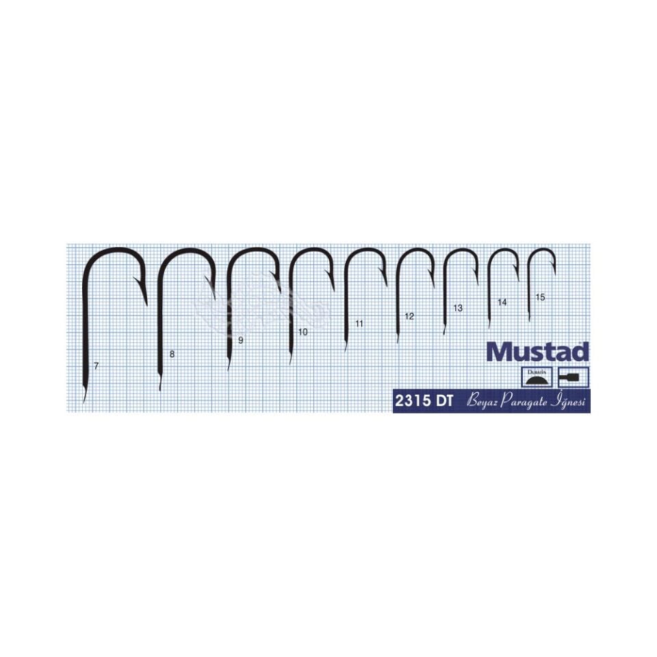 Mustad Olta İğnesi 2315DT 100lü
