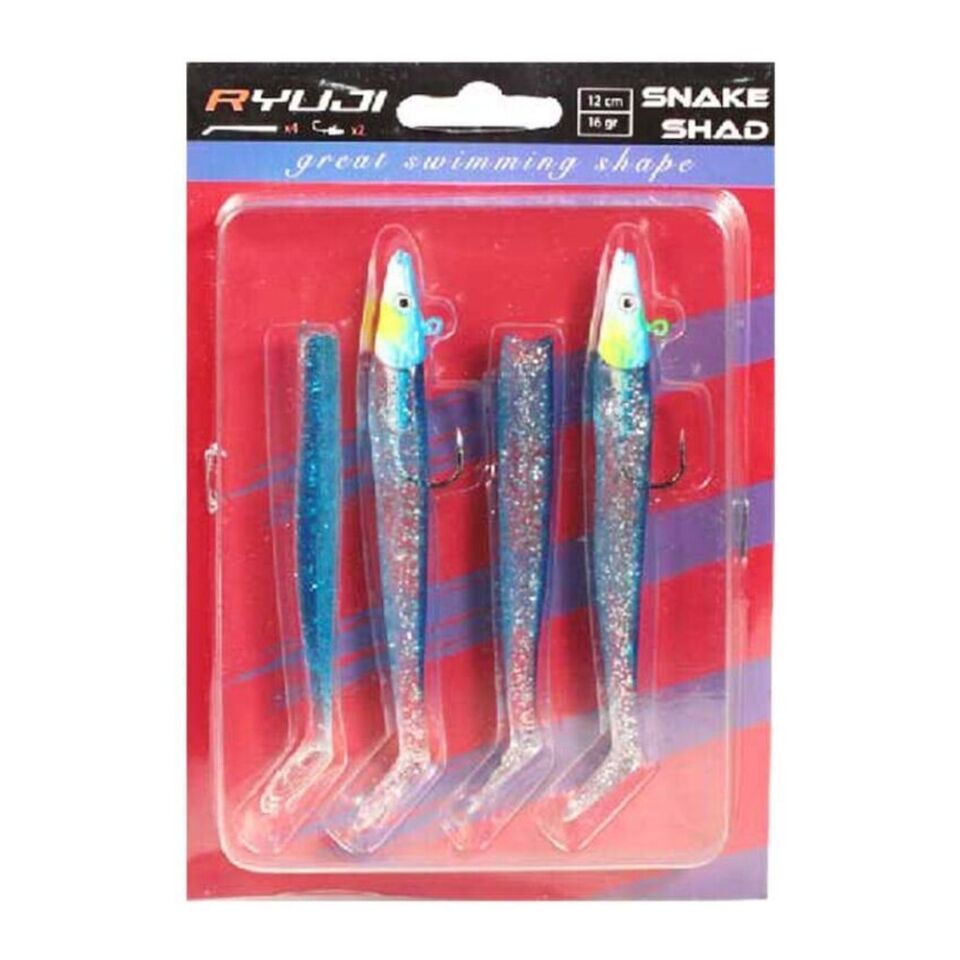 Ryuji Snake Shad 12cm 16gr (12)GRAY MULLET