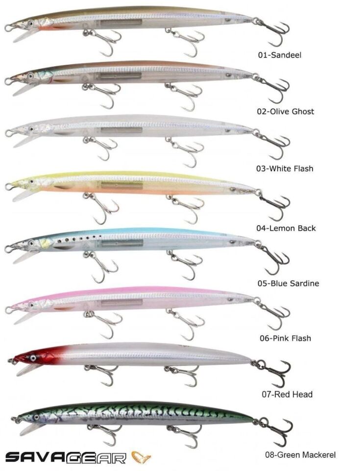 Savage gear Sandeel Jerk Minnow Slow Float 175 25g Suni Yem