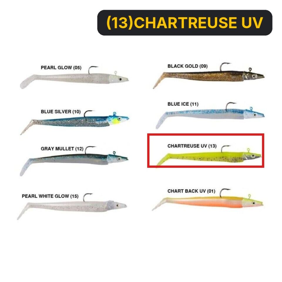 Ryuji Snake Shad 12cm 16gr (13)CHARTREUSE UV