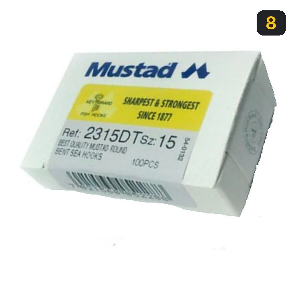 Mustad Olta İğnesi 2315DT 100lü 8