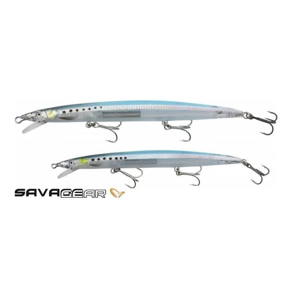 Savage gear Sandeel Jerk Minnow Slow Float 175 25g Suni Yem 02-Olive Ghost