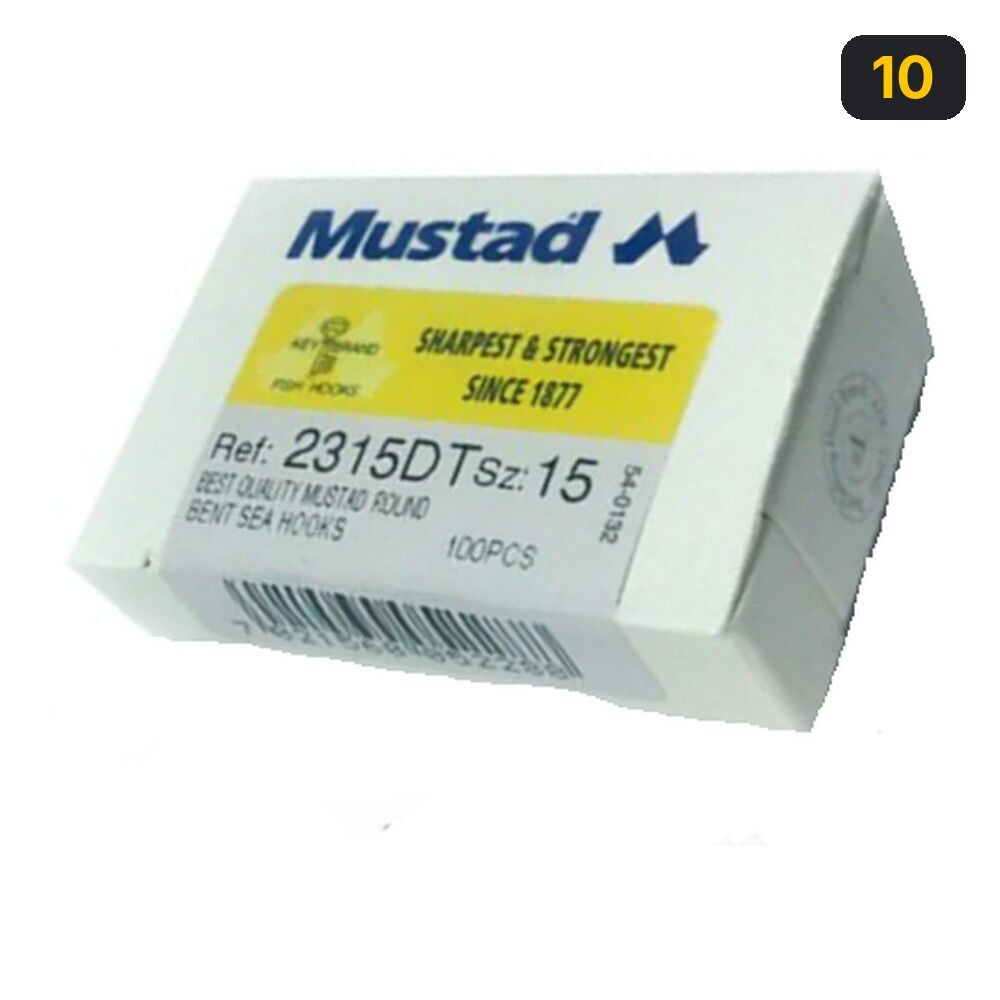 Mustad Olta İğnesi 2315DT 100lü 10