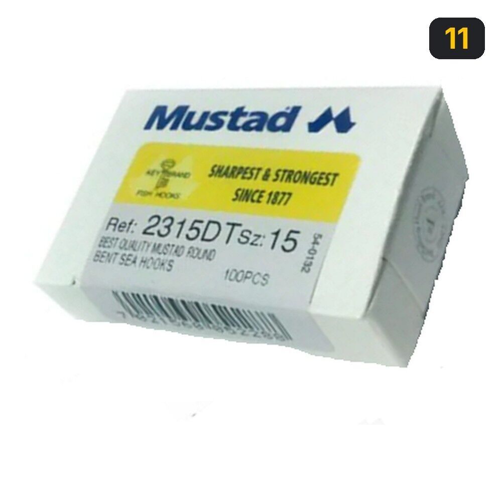 Mustad Olta İğnesi 2315DT 100lü 11