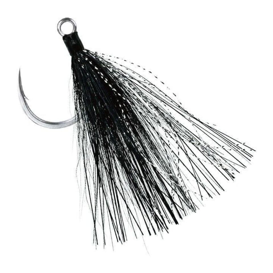 BKK Lone Diablo BT- Black Bucktail Olta İğnesi 2/0