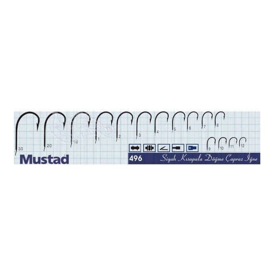 Mustad Olta İğnesi 496 50li 2