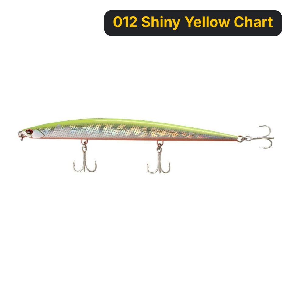 Fujin Zaion 175S 175mm 50gr Maket Balık 012 Shiny Yellow Chart