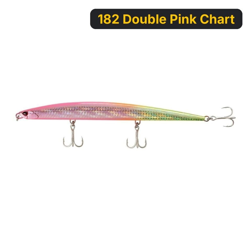 Fujin Zaion 175S 175mm 50gr Maket Balık 182 Double Pink Chart