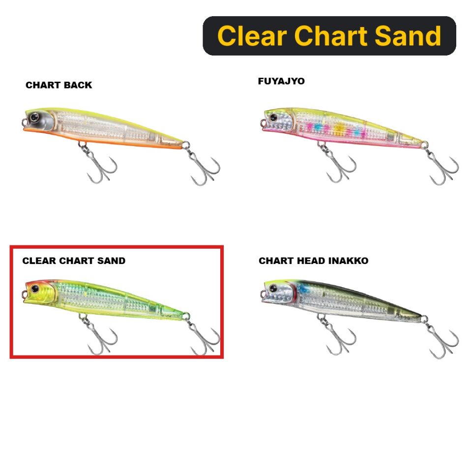 Daiwa Morethan Salt Pencil Laser Impact 110F Maket Yem Clear Chart Sand