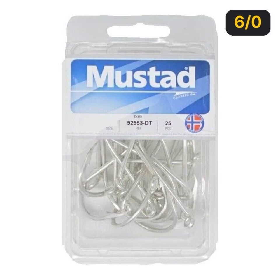 Mustad Olta İğnesi 92553 25li 6/0