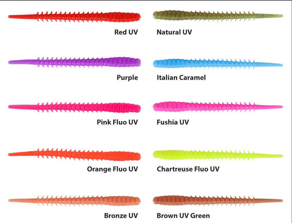 Fujin Bio Worm 6cm Floating Sıvılı Kokulu LRF Silikonu