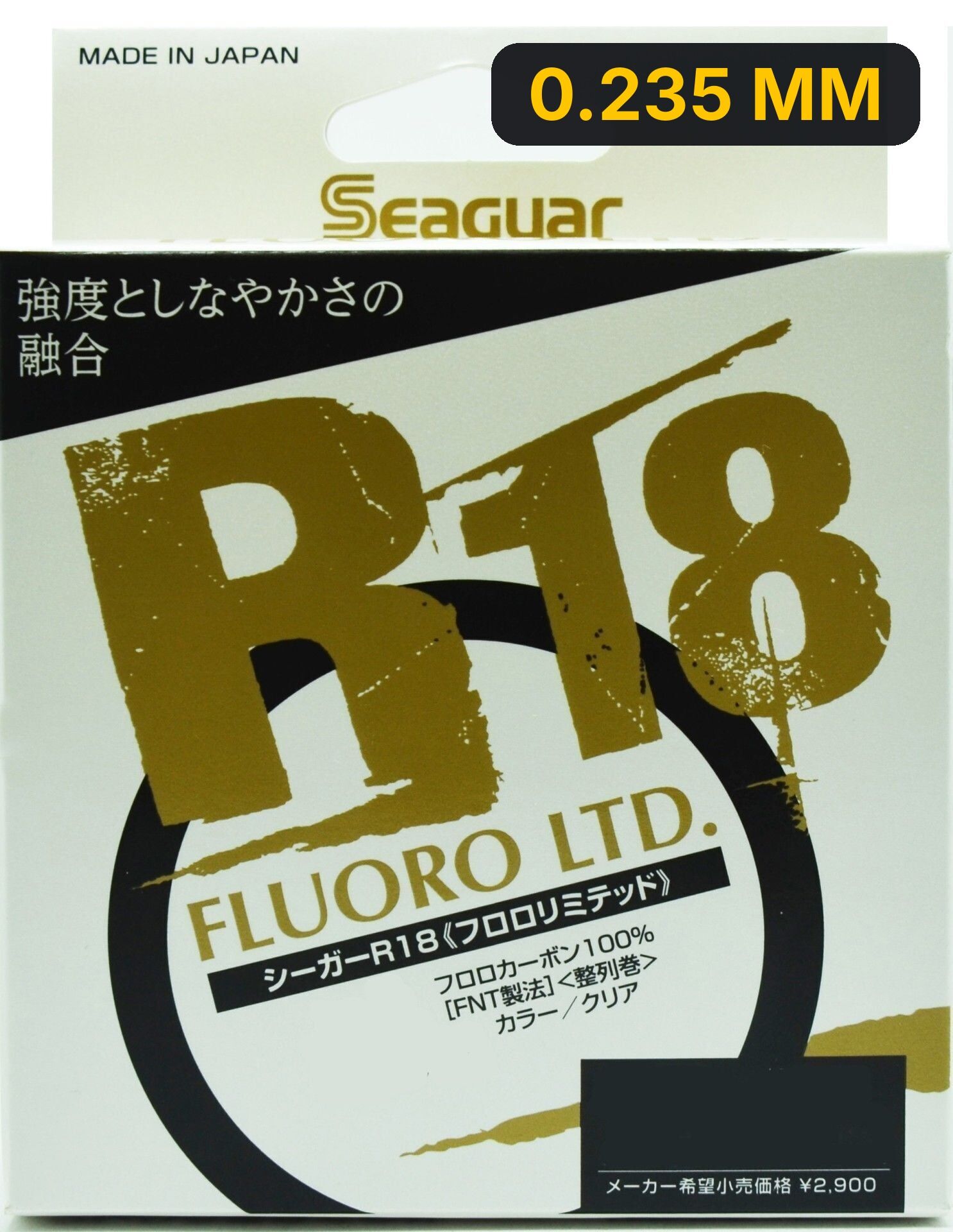 Seaguar R18 Fluoro LTD %100 Fluoro Carbon Misina 100mt 0.235 MM