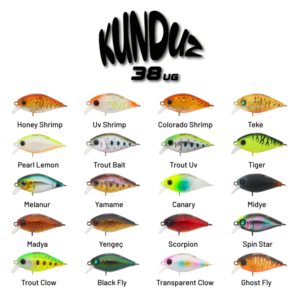 Hanfish Kunduz UG 3.8 Cm 4 Gr Maket Yem