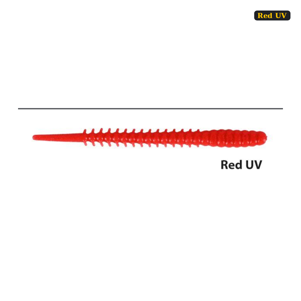 Fujin Bio Worm 6cm Floating Sıvılı Kokulu LRF Silikonu Red UV