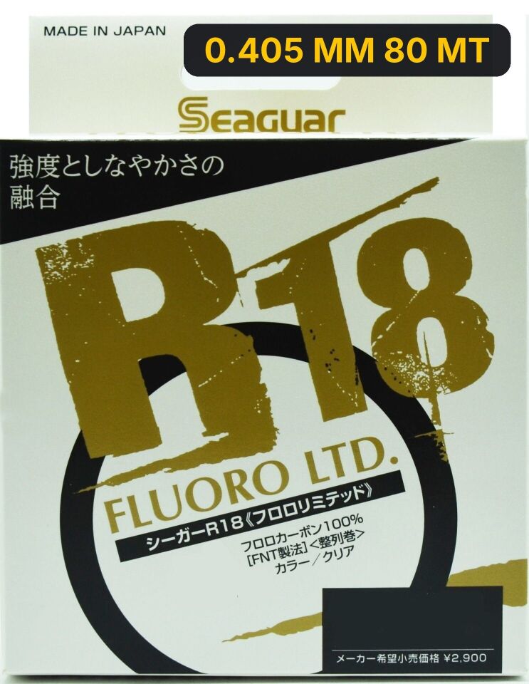 Seaguar R18 Fluoro LTD %100 Fluoro Carbon Misina 100mt 0.405 MM 80 MT