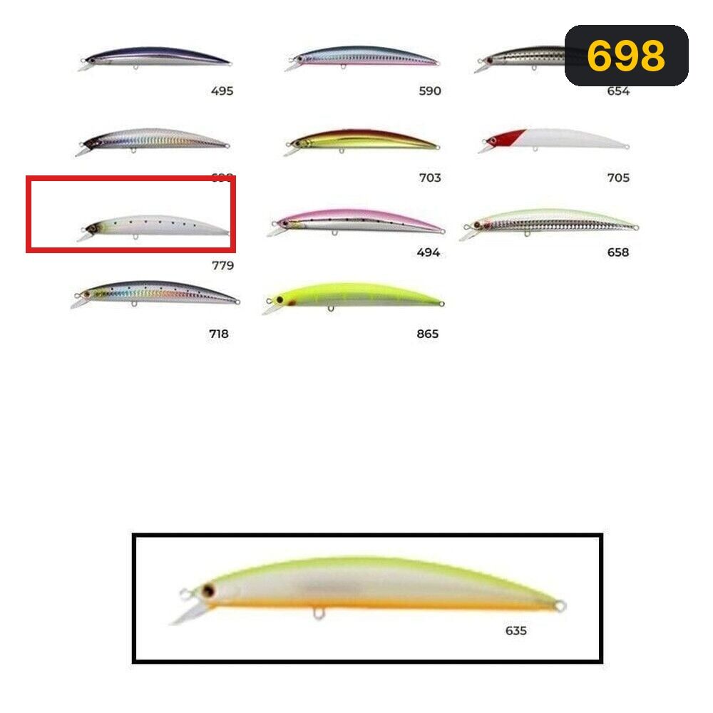 Zipbaits Minnow Boon 135F Rolling Wobbling 24gr Maket Balık 698
