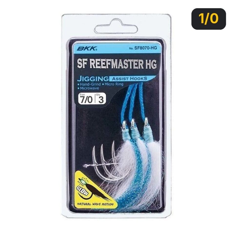BKK SF Reefmaster HG İğne JIGGING ASSIST HOOK 1/0