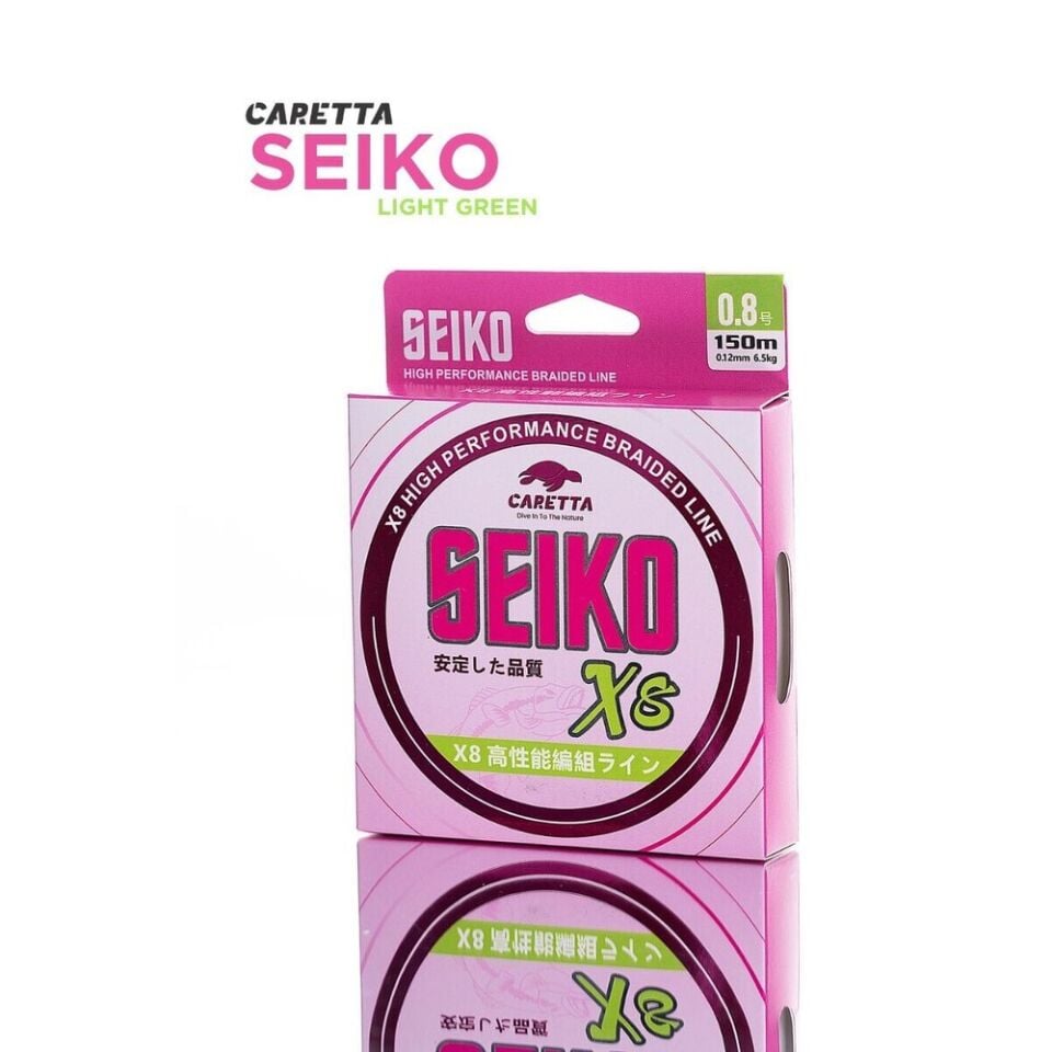 Caretta Seiko 8X 150mt Light Green İp Misina