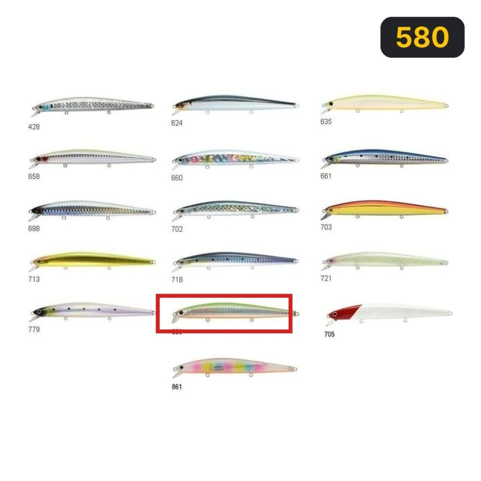 Zipbaits System Minnow 123F Mag Drive 15gr Maket Balık 580