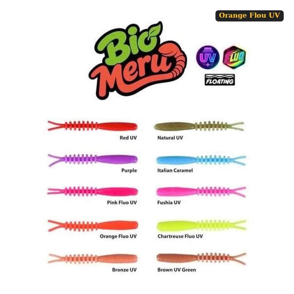 Fujin Bio Meru 4.2cm Floating Sıvılı Kokulu LRF Silikonu Orange Flou UV