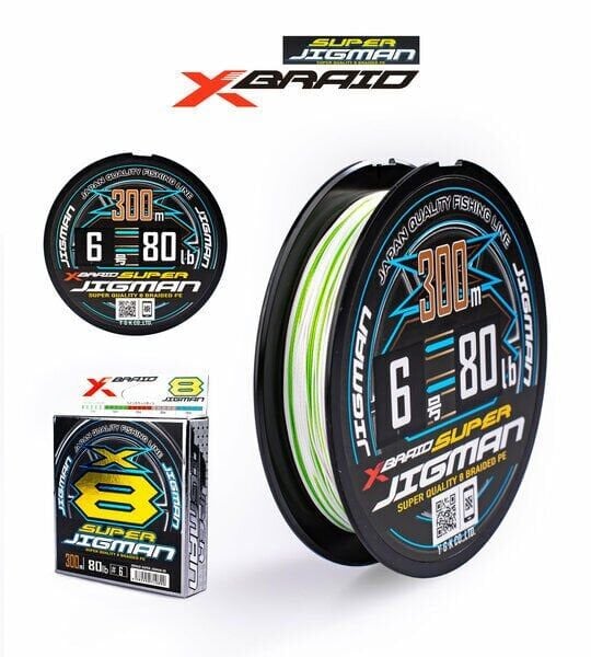 Ygk X013 Süper Jigman Pe X8 300M Multicolor İp Misina