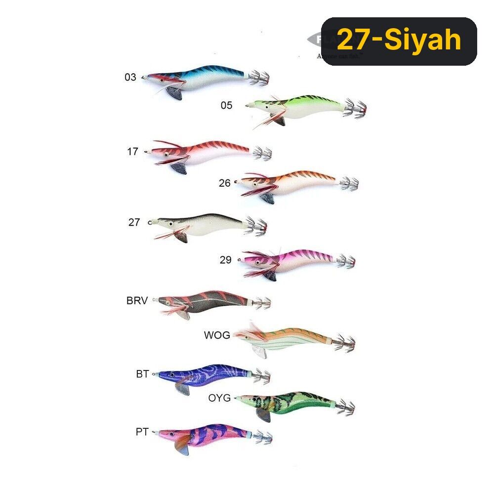 Fladen Kurşunlu Kalamar Zokasi 3.5G 27-Siyah