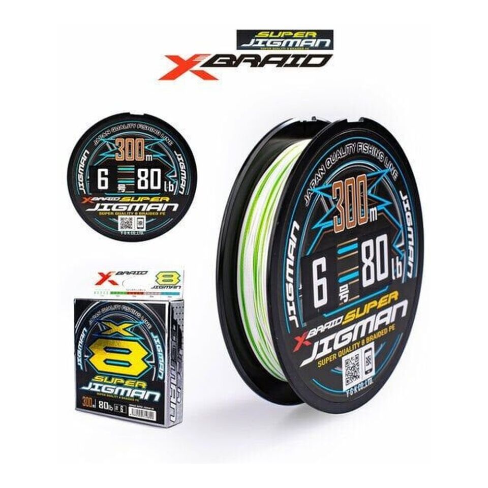 Ygk X013 Süper Jigman Pe X8 300M Multicolor İp Misina 1.2 PE 0.18 MM